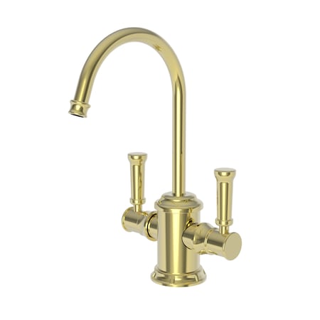 Newport Brass Hot & Cold Water Dispenser in Forever Brass (Pvd) 3210-5603-01